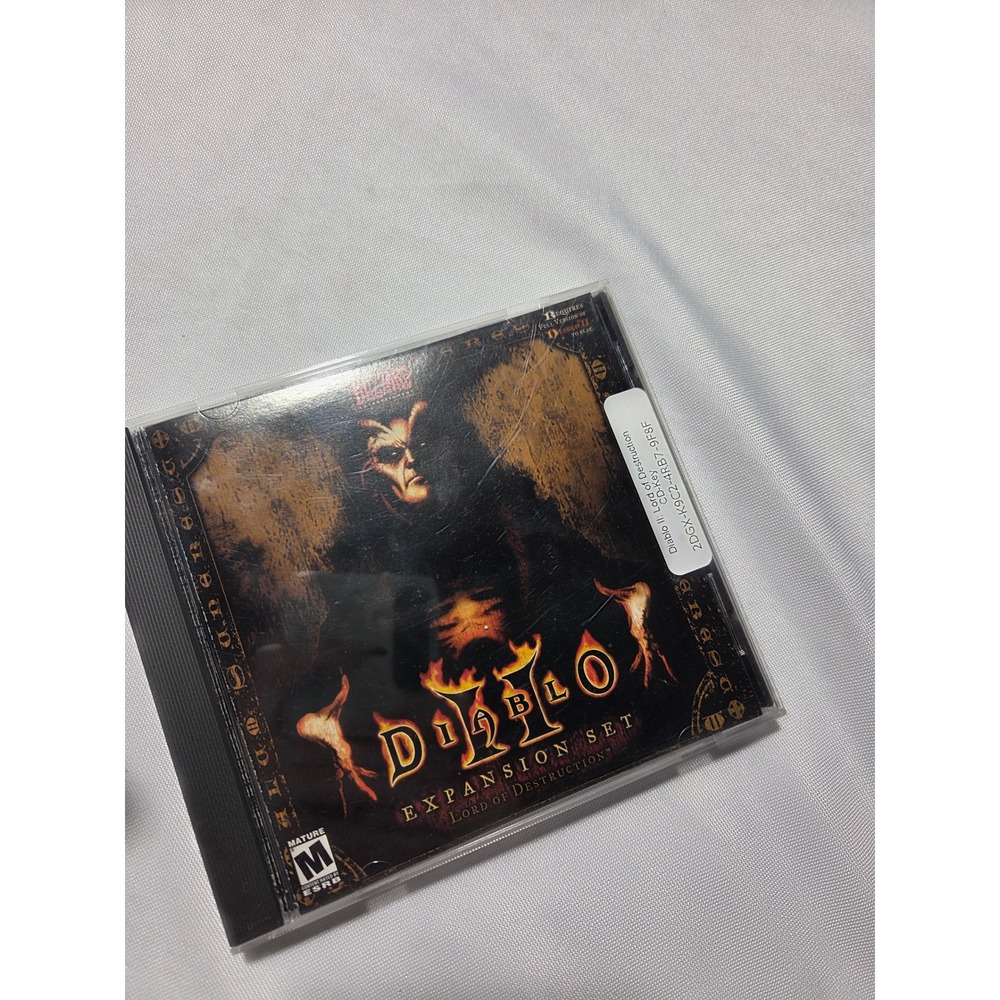 Diablo II Expansion Set Lord of Destruction PC Mac Blizzard Entertainment 2001